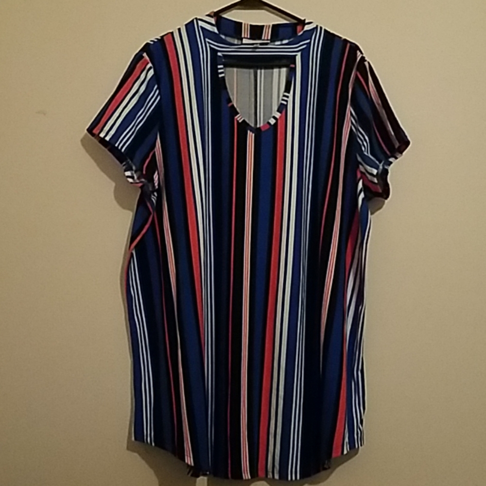 Short Sleeve Blouse 3x